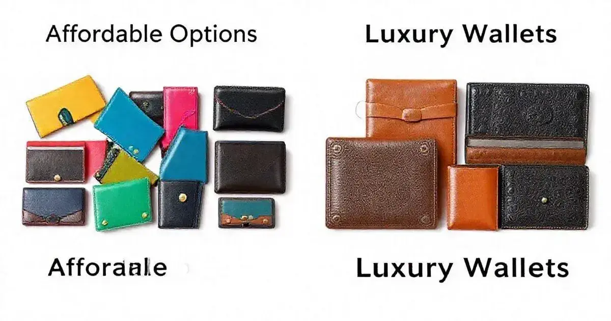 Affordable Options vs. Luxury Wallets