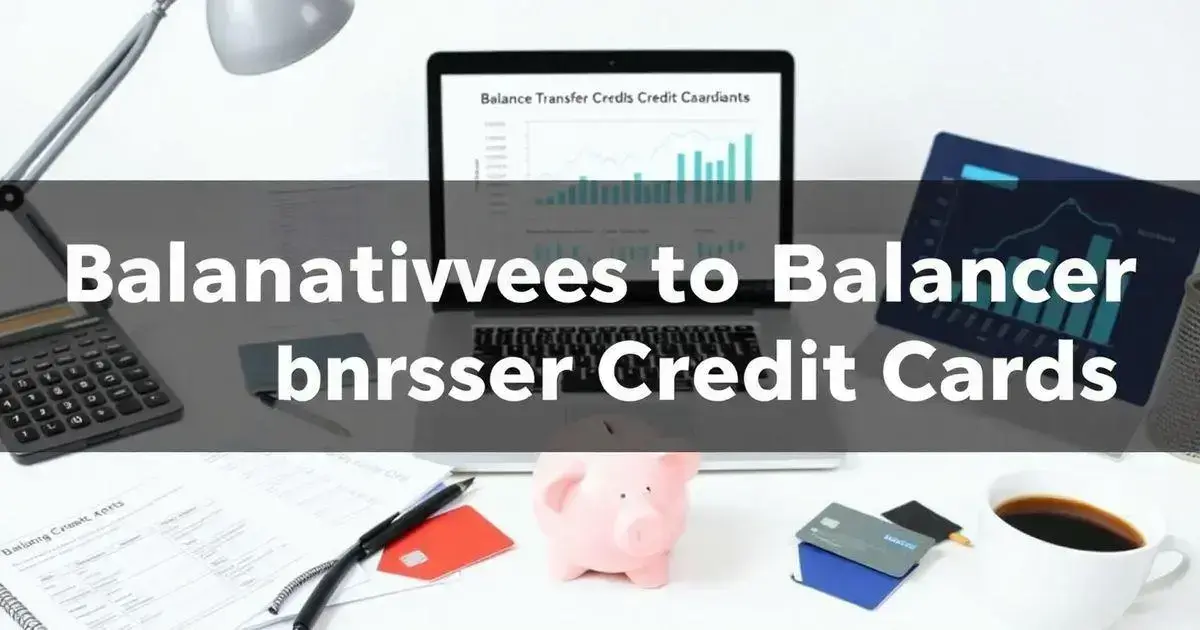 Alternatives to Balance Transfer Credit Cards