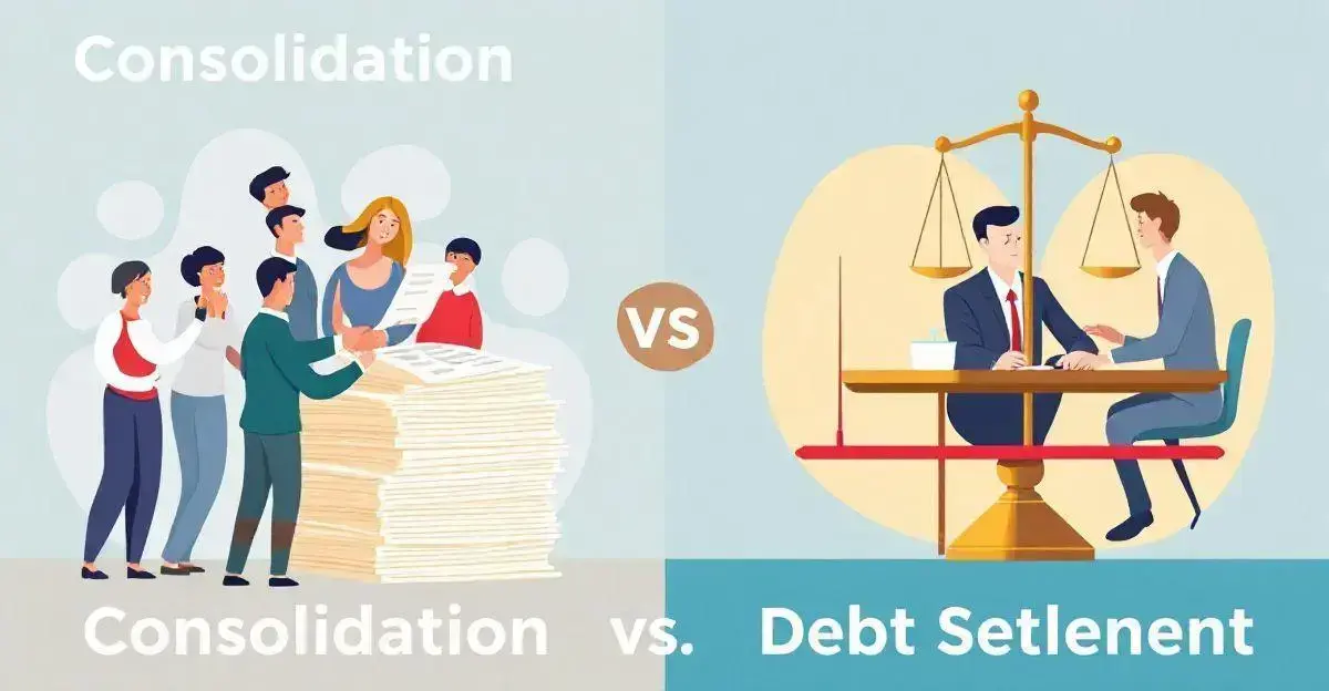 Consolidation vs. Debt Settlement