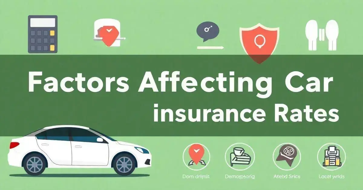 Factors Affecting Car Insurance Rates