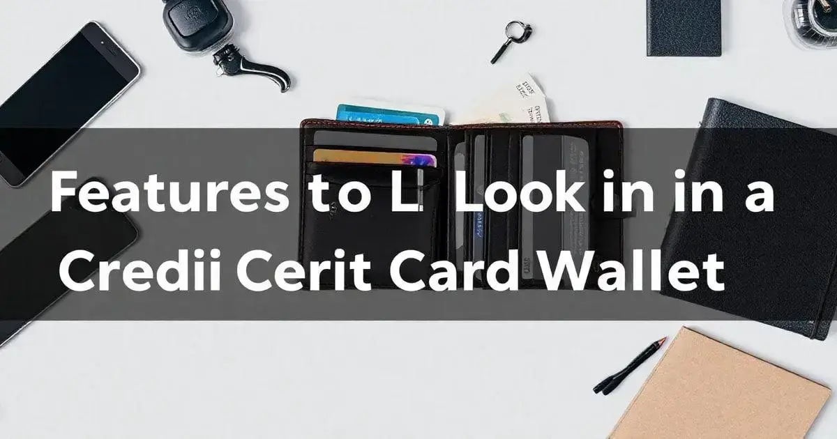 Features to Look for in a Credit Card Wallet