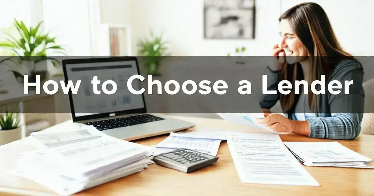 How to Choose a Lender