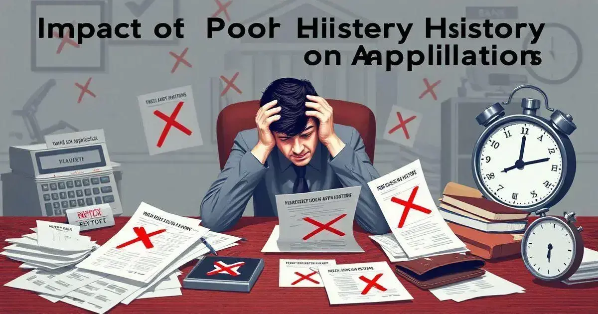 Impact of Poor Credit History on Applications