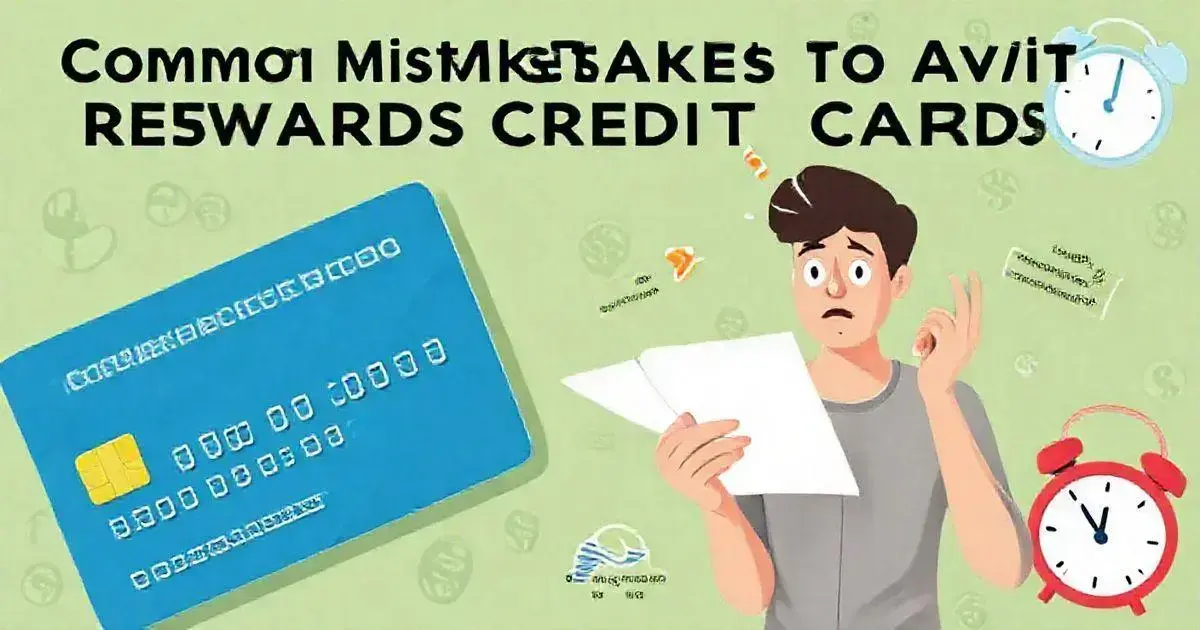 Common Mistakes to Avoid with Rewards Credit Cards