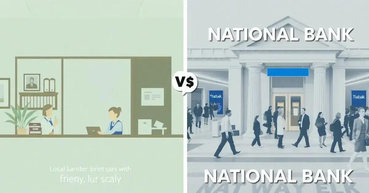 Comparing Local Lenders to National Banks