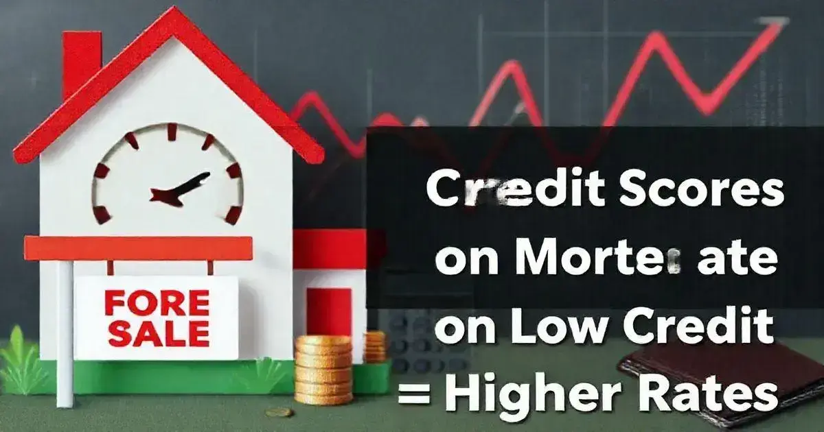 Effects of Low Credit Scores on Mortgage Rates